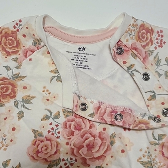 H&M NEW BORN BABY GIRL JOGGING SET - Picture 3 of 9